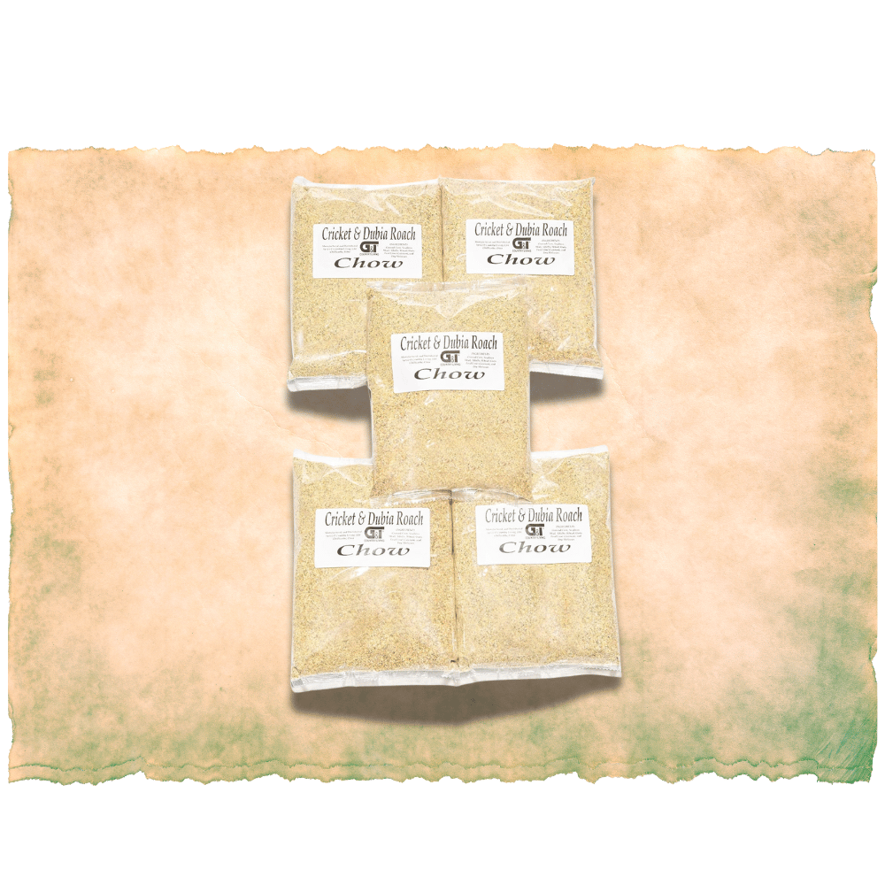 G&T Country Living – 5 lb Chow for Dubia Roaches & Crickets | Premium Feed for Strong, Healthy Feeders