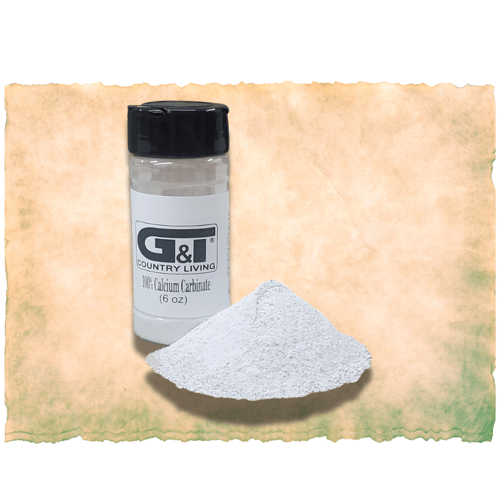 G&T Calcium Carbonate – 6 oz Dusting Powder for Reptiles, Crickets & Roaches