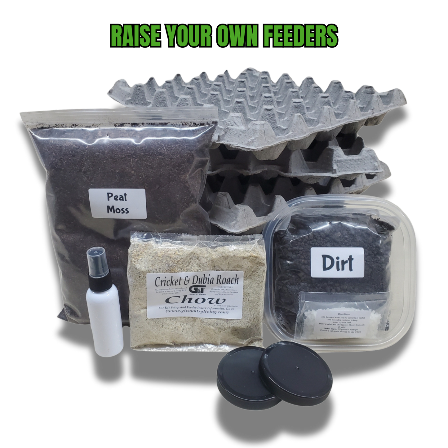 βGT Country Living Cricket Breeding Kit β Raise your own feeder crickets for reptiles and amphibians.β