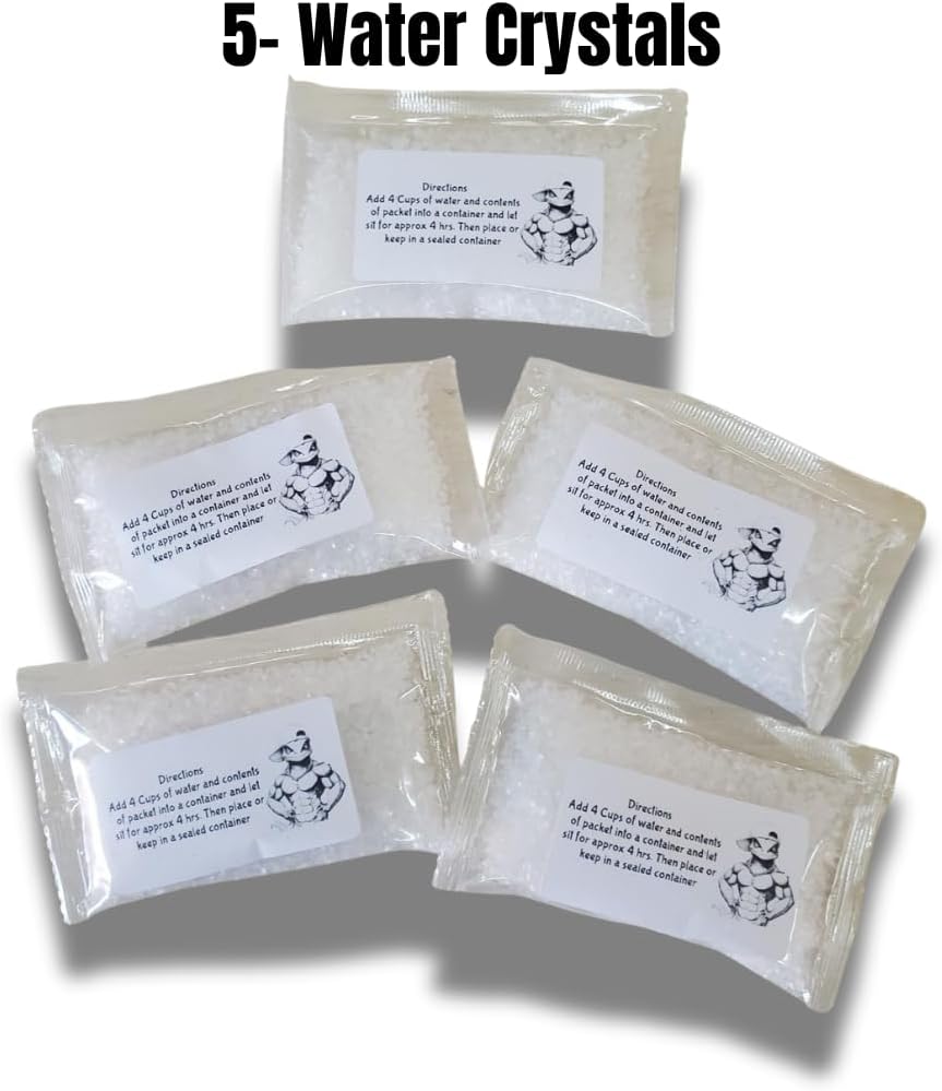 Cricket Breeding Kit for Continuous Feeder Production – G&T Country Living 5-Tub Pro System with Egg Flats, Premium Feed, Hydration Crystals, Peat Moss & Care Manual for Raising Healthy Live Crickets at Home