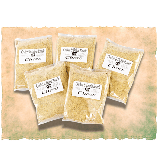 G&T Country Living – 5 lb Chow for Dubia Roaches & Crickets | Premium Feed for Strong, Healthy Feeders